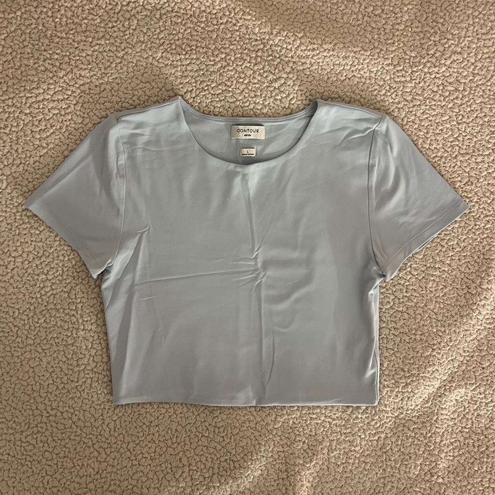 Aritzia cropped contour top